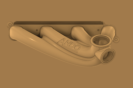 Volvo 8V B230 Exhaust Manifold