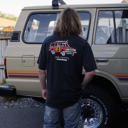 Volvo 245 Tee Shirt T-shirt volvo redblock 240 Ando Engineering