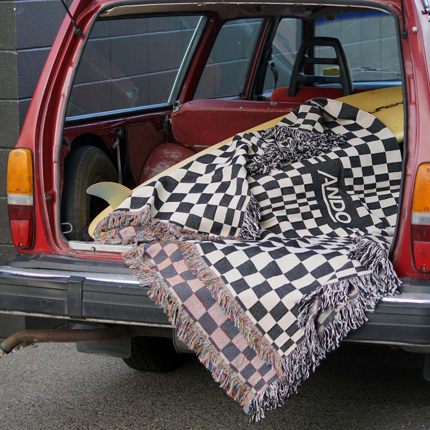 Porsche Pasha Blanket, Recaro Ando Engineering