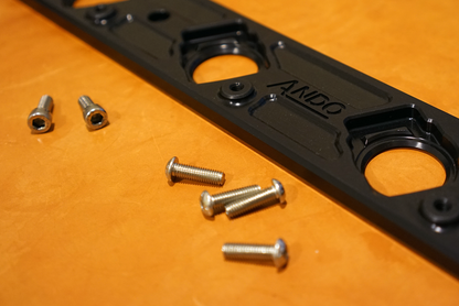 Volvo 16 valve billet coil bracket anodized black. gtr coil conversion. b234f Coil On Plug. Smart coil Conversion bracket details 