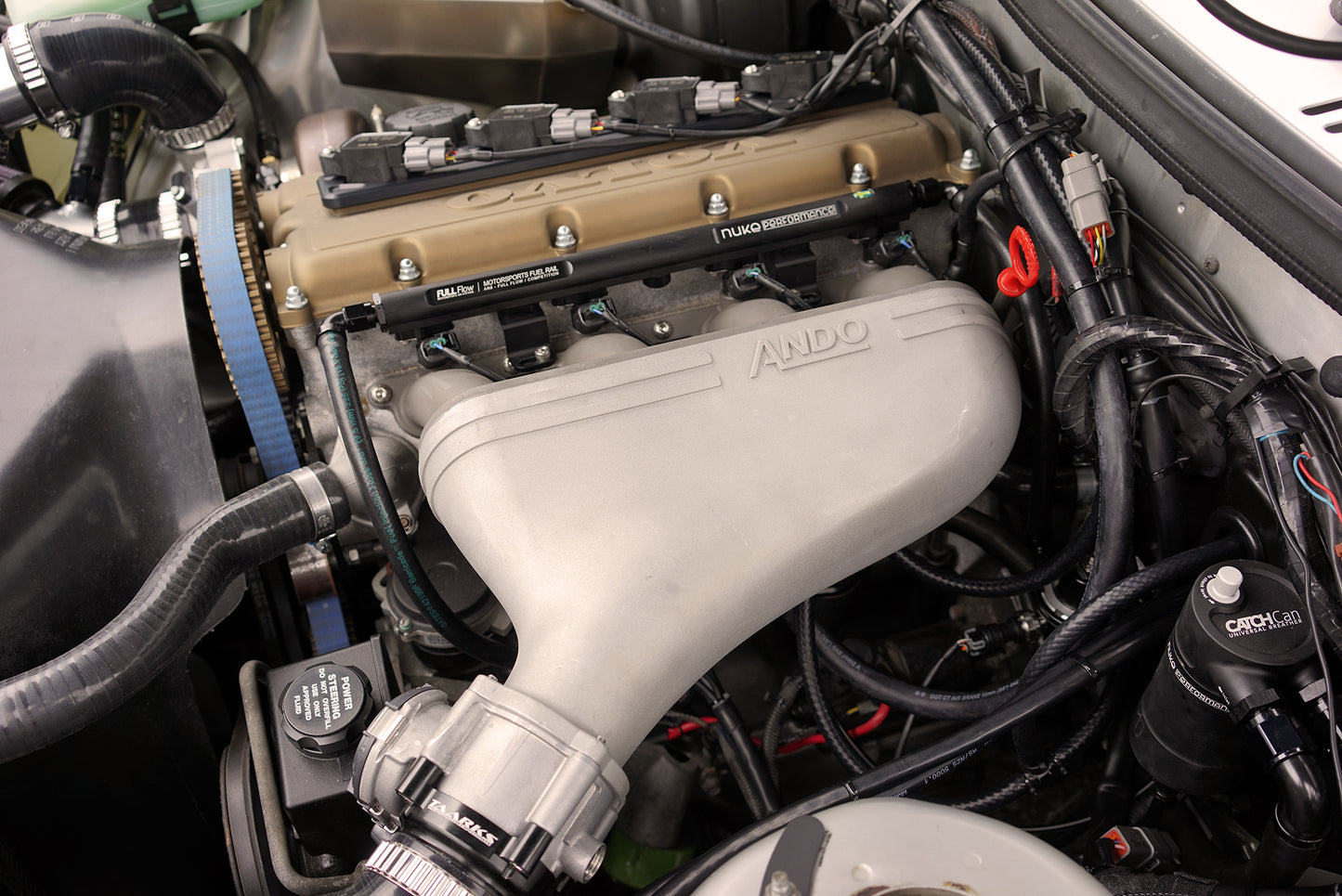 Volvo Intake Manifold b234f Reblock. Drive by wire conversion. Ando Engineering 