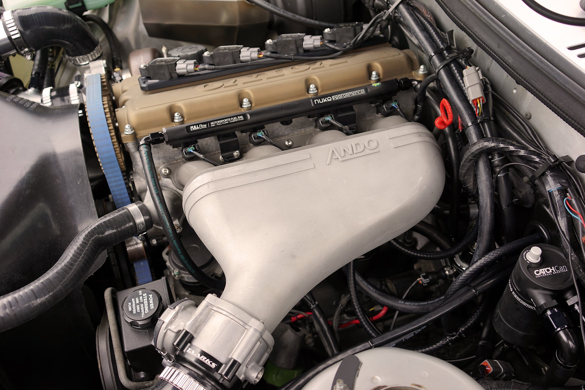 Volvo Intake Manifold b234f Reblock. Drive by wire conversion. Ando Engineering 